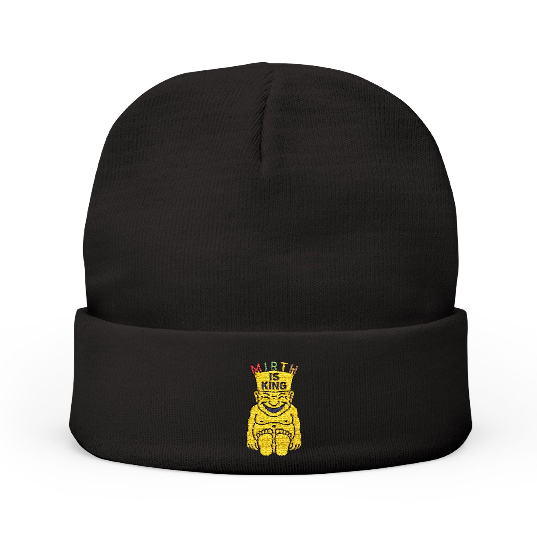 Royal Order of Jesters Beanie - Knit Embroidery Emblem - Bricks Masons