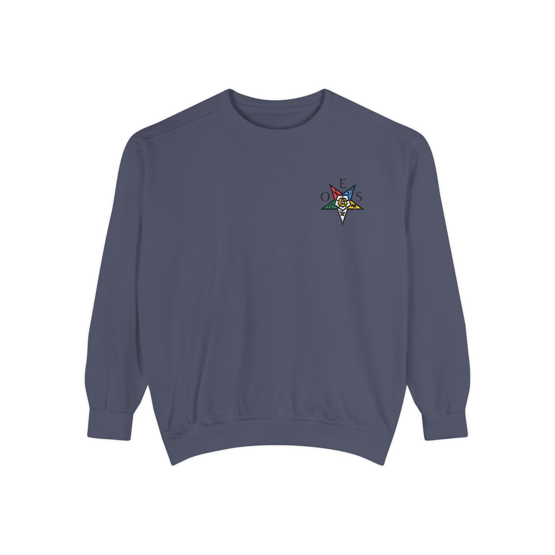 OES Sweatshirt - Star Emblem Embroidery - Bricks Masons