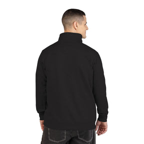 Master Mason Blue Lodge Sweatshirt - Embroidered S&C G with USA Flag Print - Bricks Masons