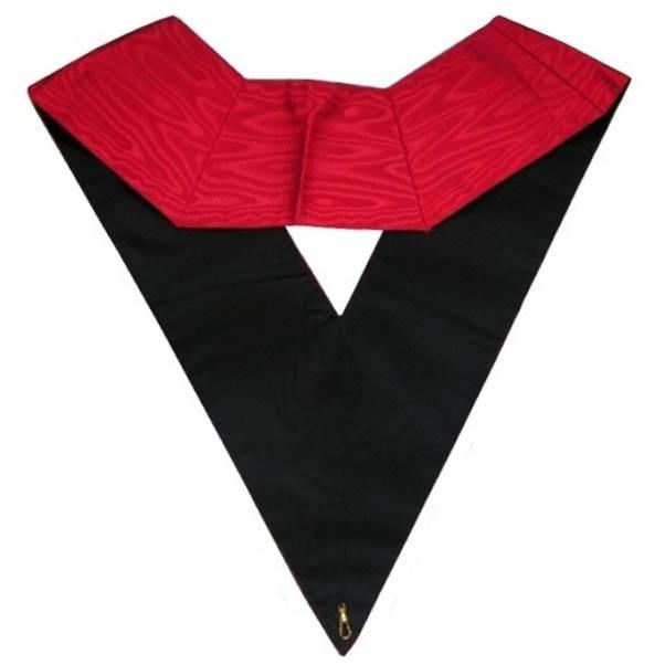 90th Degree Memphis Misraim Collar - Hand Embroidery - Bricks Masons