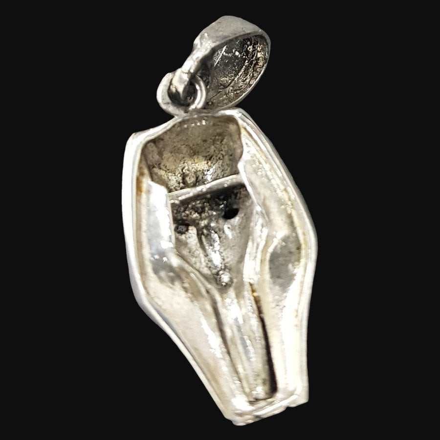 Egyptian Tutankhamun Medal in Silver 3 x 2 cm 4 g Art 924 - Bricks Masons