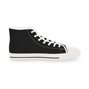 Knights of St. Andrew Sneaker - High Top Black & White - Bricks Masons