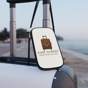 Master Mason Blue Lodge Passport Wallet - Always Traveling Light - Bricks Masons