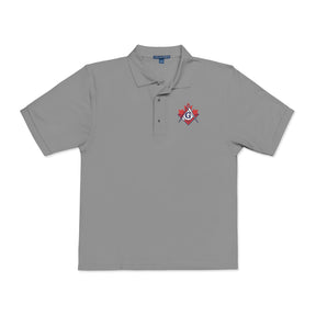 Master Mason Blue Lodge Canada Jurisdiction Polo Shirt - Various Sizes & Colors - Bricks Masons