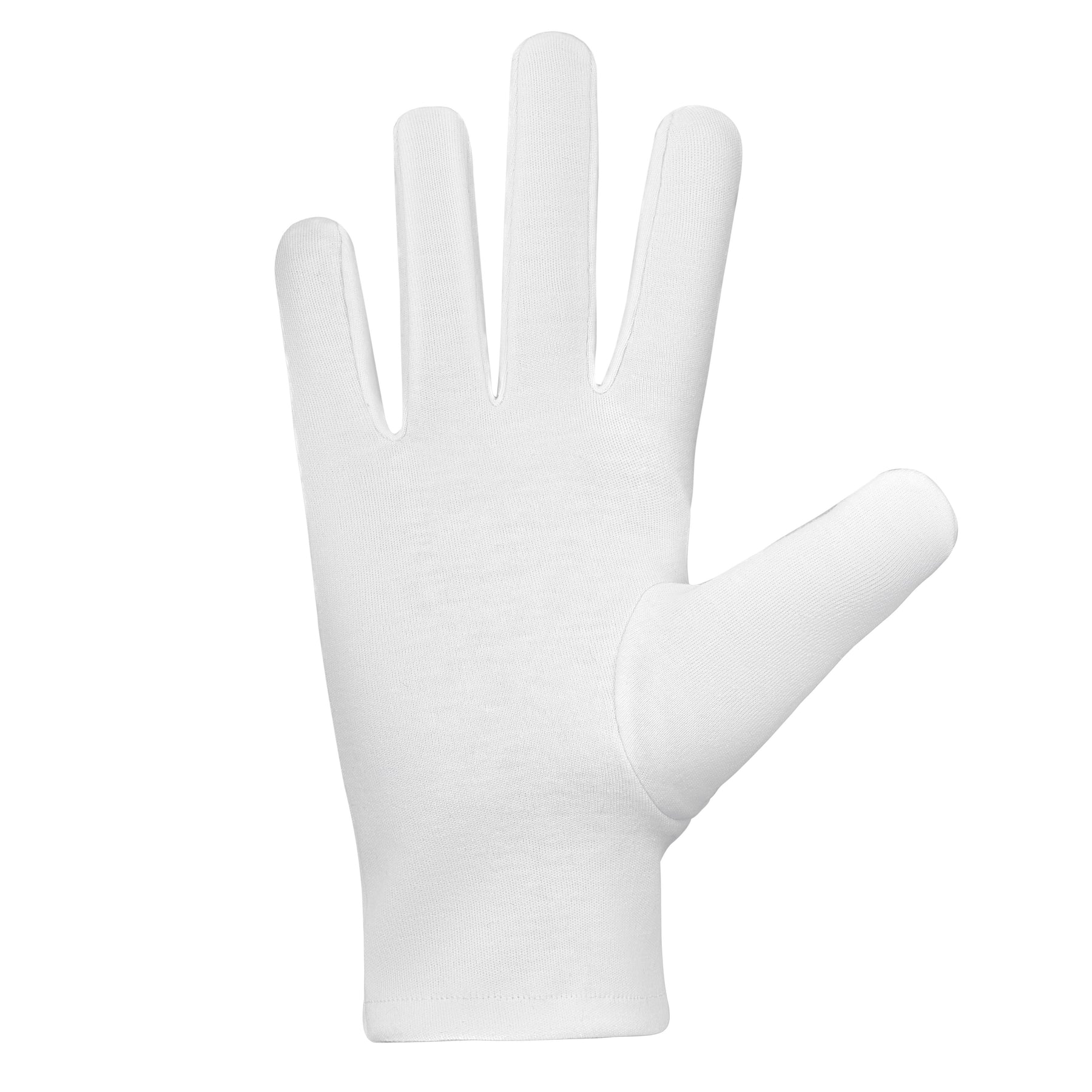 29th Degree Scottish Rite Gloves - White Cotton Knights of St. Andrew