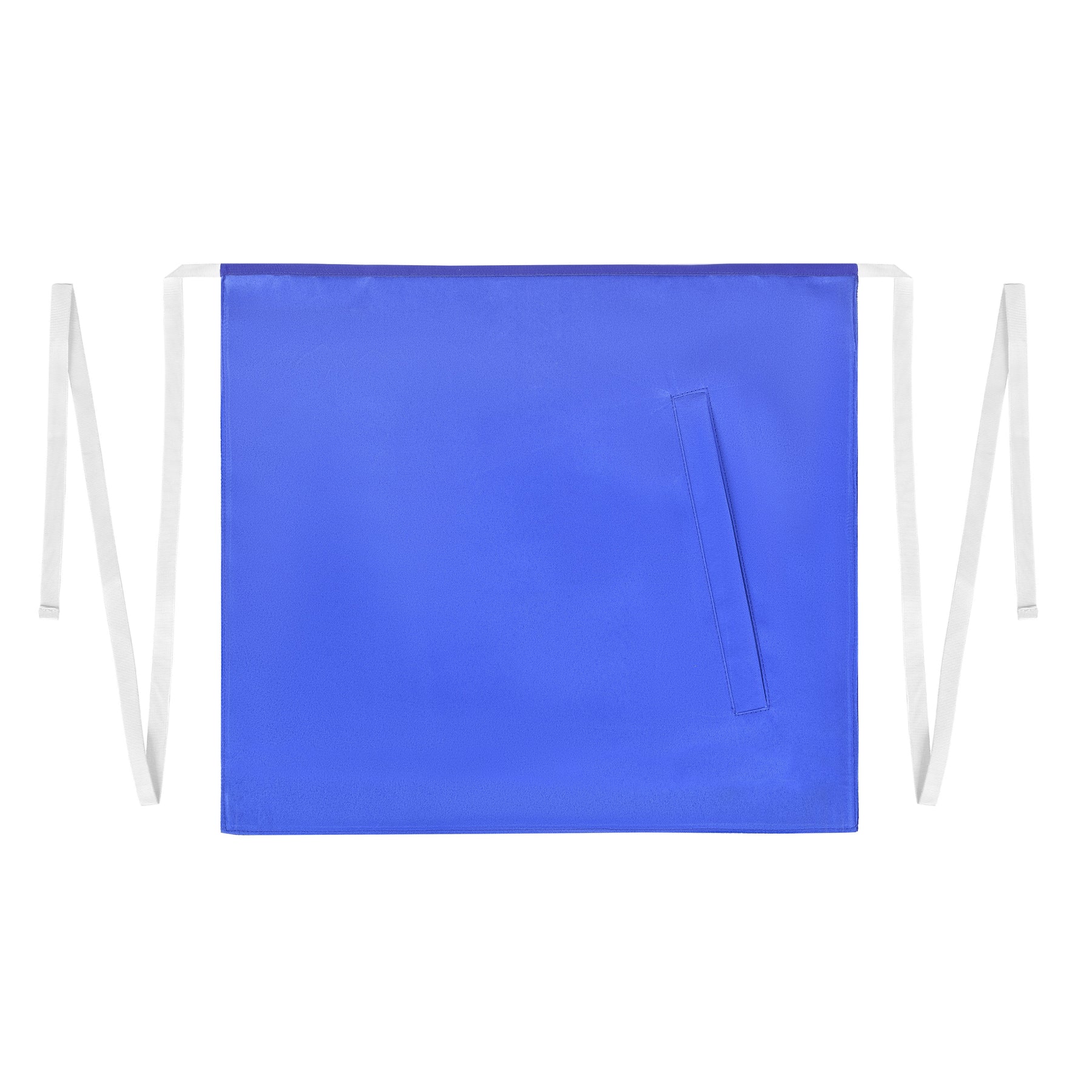 Master Mason Blue Lodge Apron - White Tape Ties