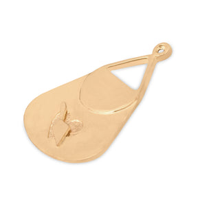 Almoner Royal & Select Masters Officer Collar Jewel - Gold Plated Trowel & Scrip-Purse - Bricks Masons