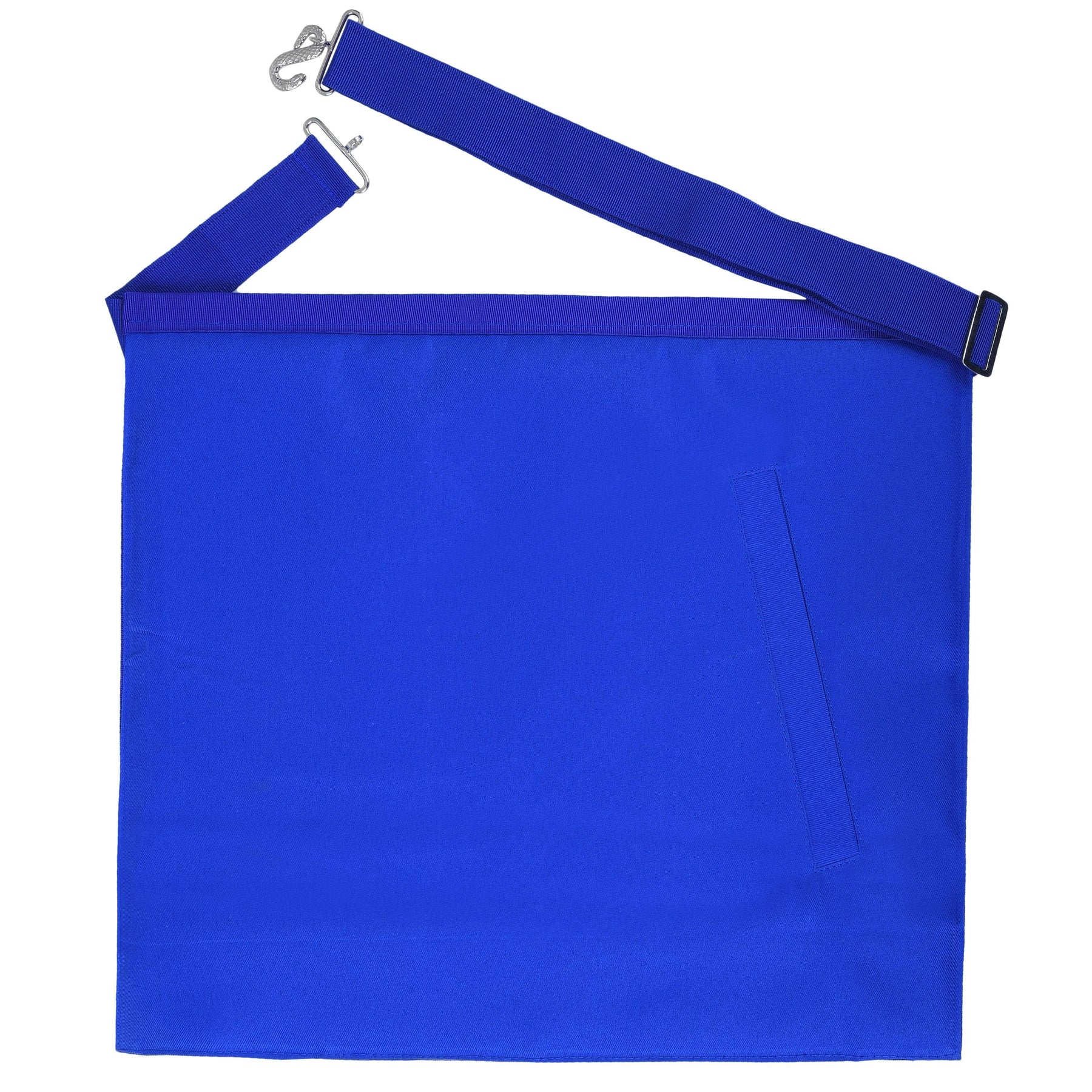 Worshipful Master Blue Lodge Officer Apron - Royal Blue