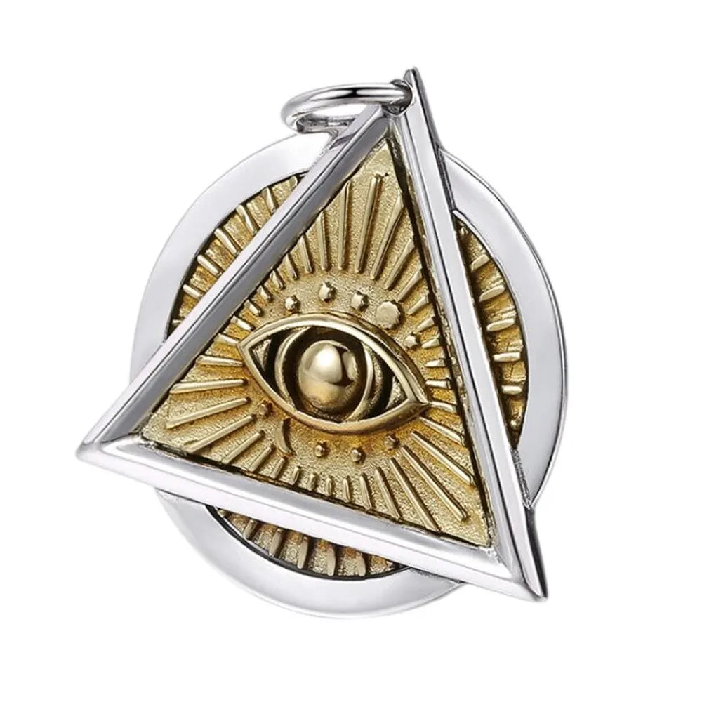 Eye Of Providence Pendant - S925 silver - Bricks Masons