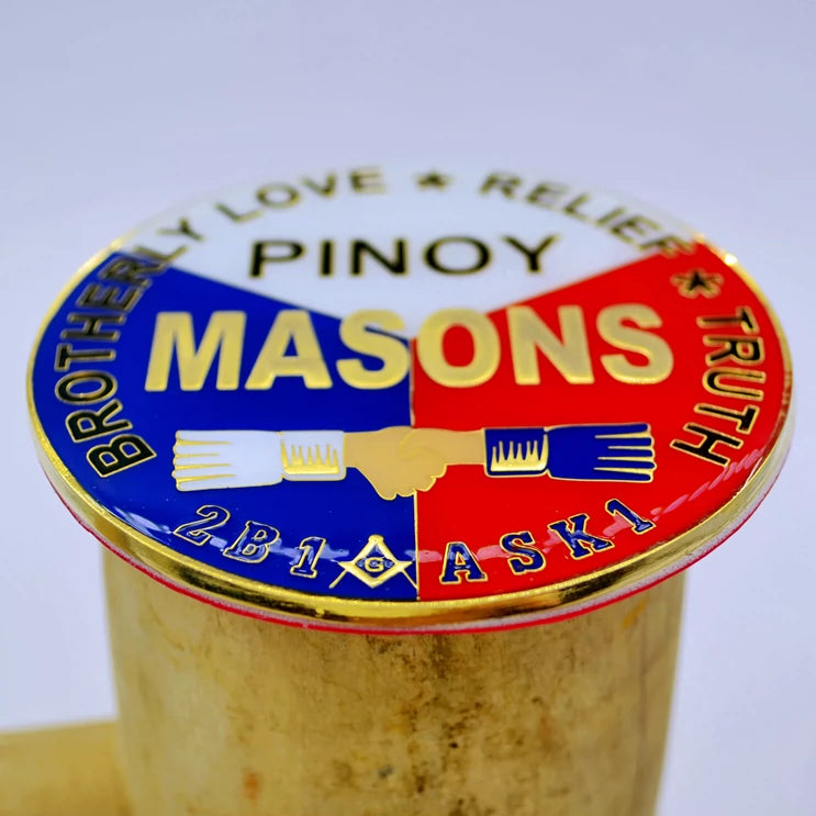 Master Mason Blue Lodge Car Emblem - Pinoy Masons 2B1ASK1 Philippines - Bricks Masons