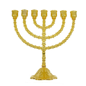 Ancient Israel Candle Holder- Menorah Hanukkah  Jerusalem 12 Tribes Jewish - Bricks Masons