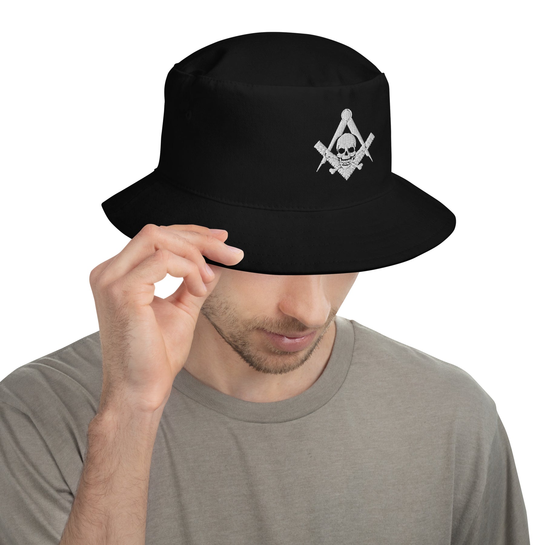 Widows Sons Bucket Hat - Black & Navy - Bricks Masons