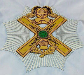 29th Degree Scottish Rite Banner - Handmade Bullion Embroidery