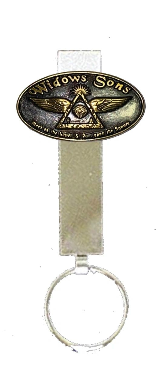 Widows Sons Pocket Key Holder - Eye of Providence & Wings