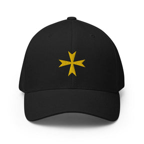 Order Of Malta Commandery Baseball Cap - Golden Embroidery