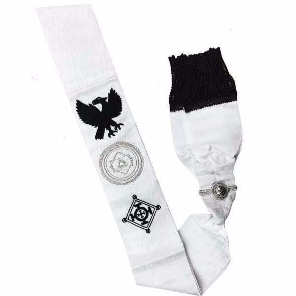 Commander Red Cross Of Constantine Sash - Handmade Embroidery - Bricks Masons