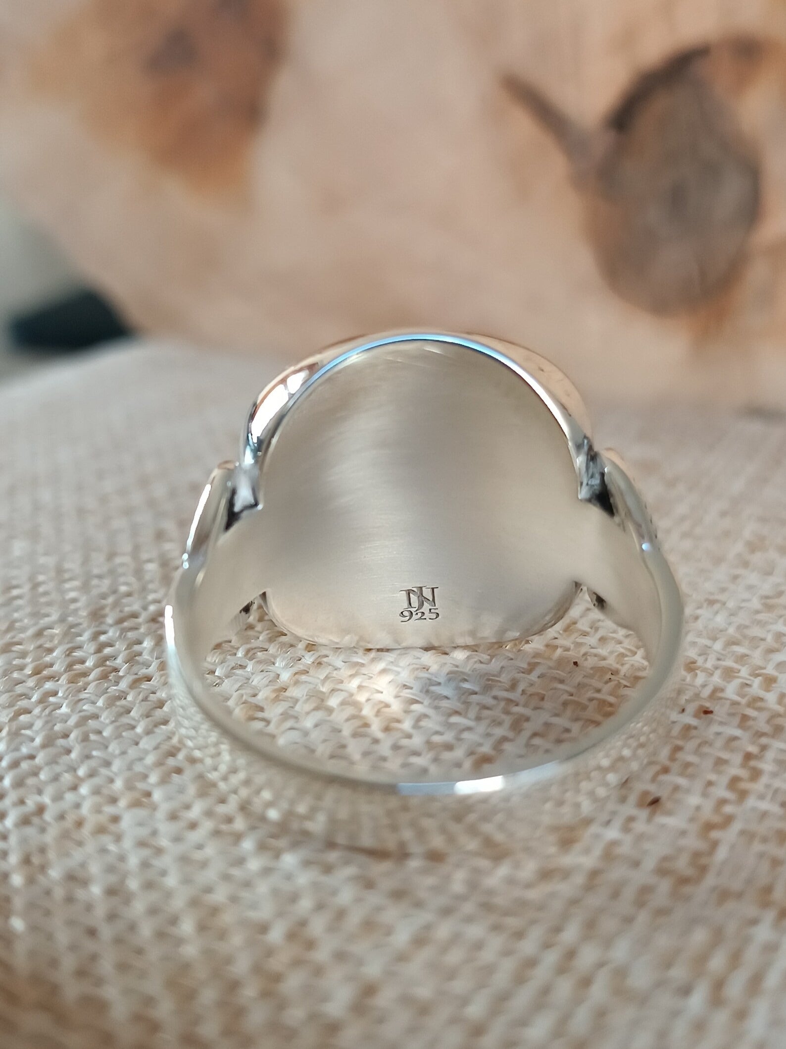 Master Mason Blue Lodge Ring - Oval Shape With Square & Compass G - Bricks Masons