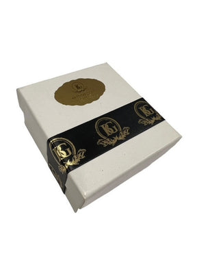 Master Mason Blue Lodge Cufflinks - 24k Gold Clad Wooden Set Case - Bricks Masons