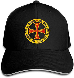 Knights Templar Baseball Cap - (Non nobis Domine, Non nobis) - Bricks Masons