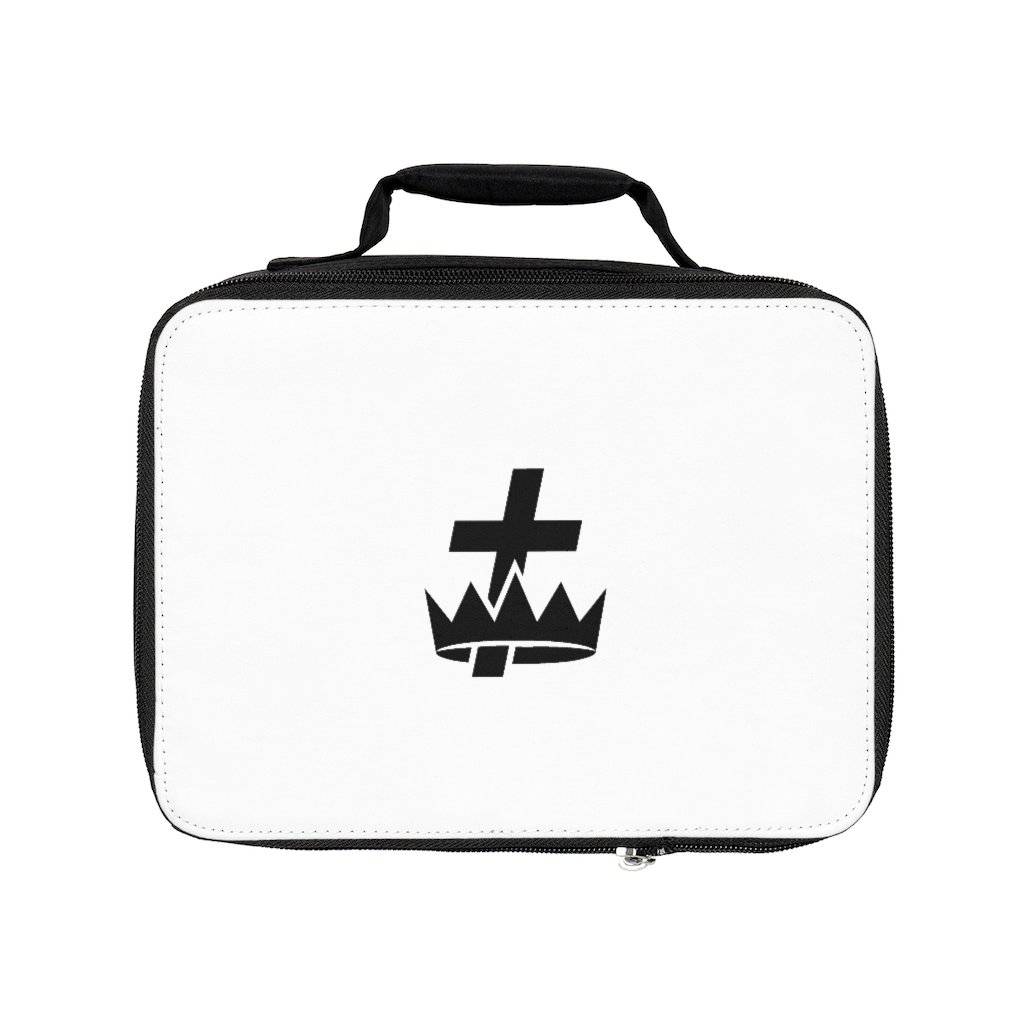 Knights Templar Lunch Bag - Black & White - Bricks Masons