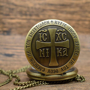 Knights Templar Pocket Watch - Alloy - Bricks Masons