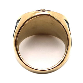 Knights Templar Ring - "Put On The Whole Armor Of God" Cross - Bricks Masons