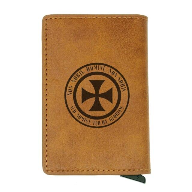 Knights Templar Wallet - Credit Card Holder (4 colors) - Bricks Masons