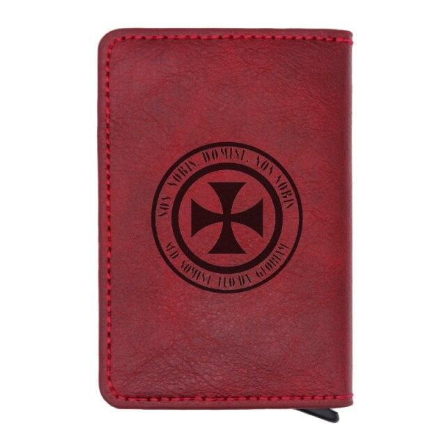 Knights Templar Wallet - Credit Card Holder (4 colors) - Bricks Masons