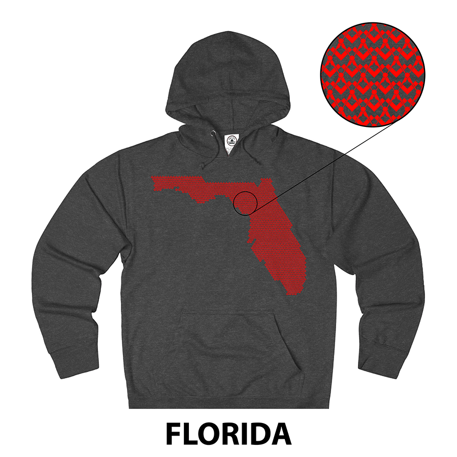 Masonic Hoodie - FLORIDA State - Bricks Masons