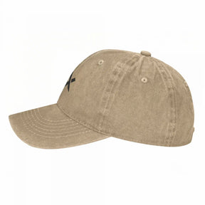 Master Mason Blue Lodge Baseball Cap - Gold Square Compass - Bricks Masons