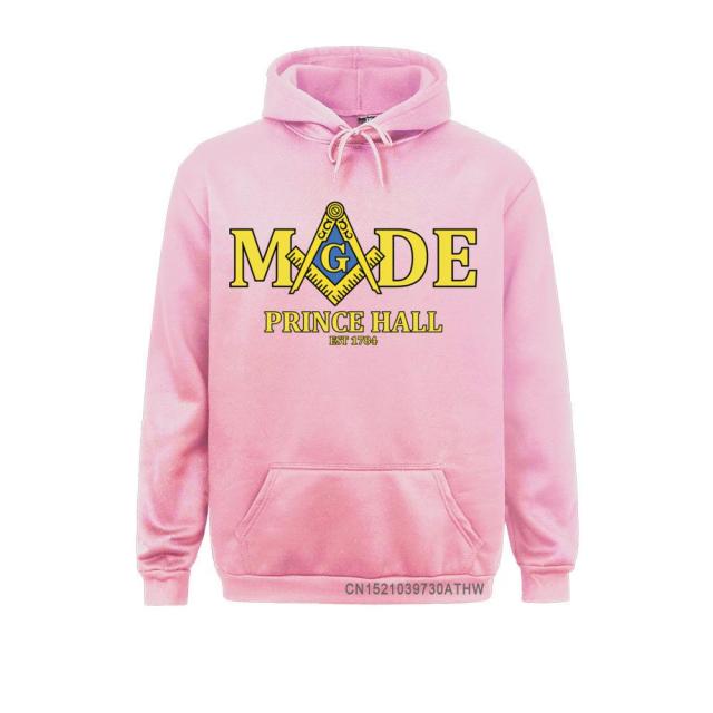 Master Mason Blue Lodge Hoodie - Made Mason Prince Hall Square and Compass G [Multiple Colors] - Bricks Masons