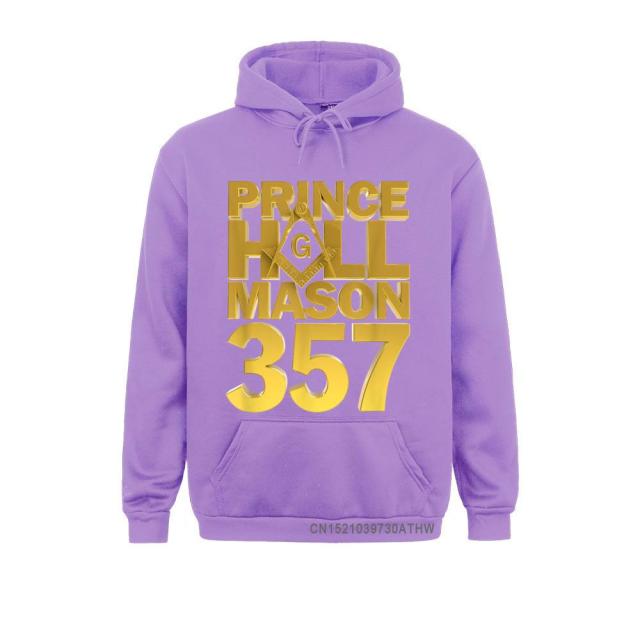 Master Mason Blue Lodge Hoodie - Prince Hall Mason 357 Square and Compass G [Multiple Colors] - Bricks Masons