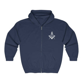 Master Mason Blue Lodge Hoodie - Unisex Square & Compass G - Bricks Masons