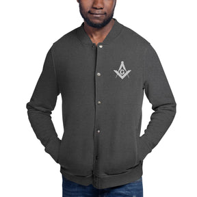 Master Mason Blue Lodge Jacket - Square and Compass G Various Colors - Bricks Masons