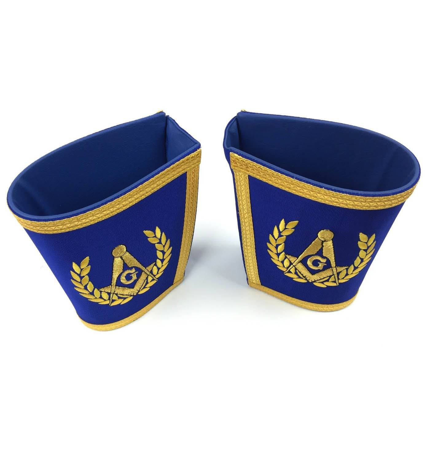 Master Mason Blue Lodge Regalia Set - Royal Blue & Gold - Bricks Masons