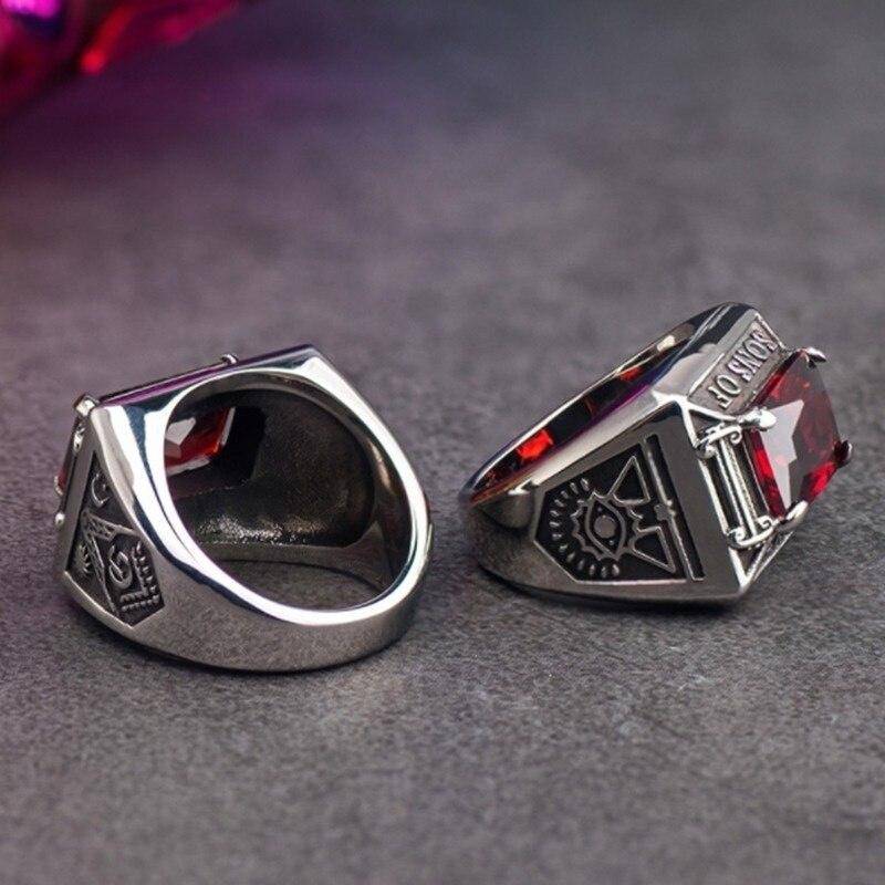 Master Mason Blue Lodge Ring - Sons Of Light - Bricks Masons