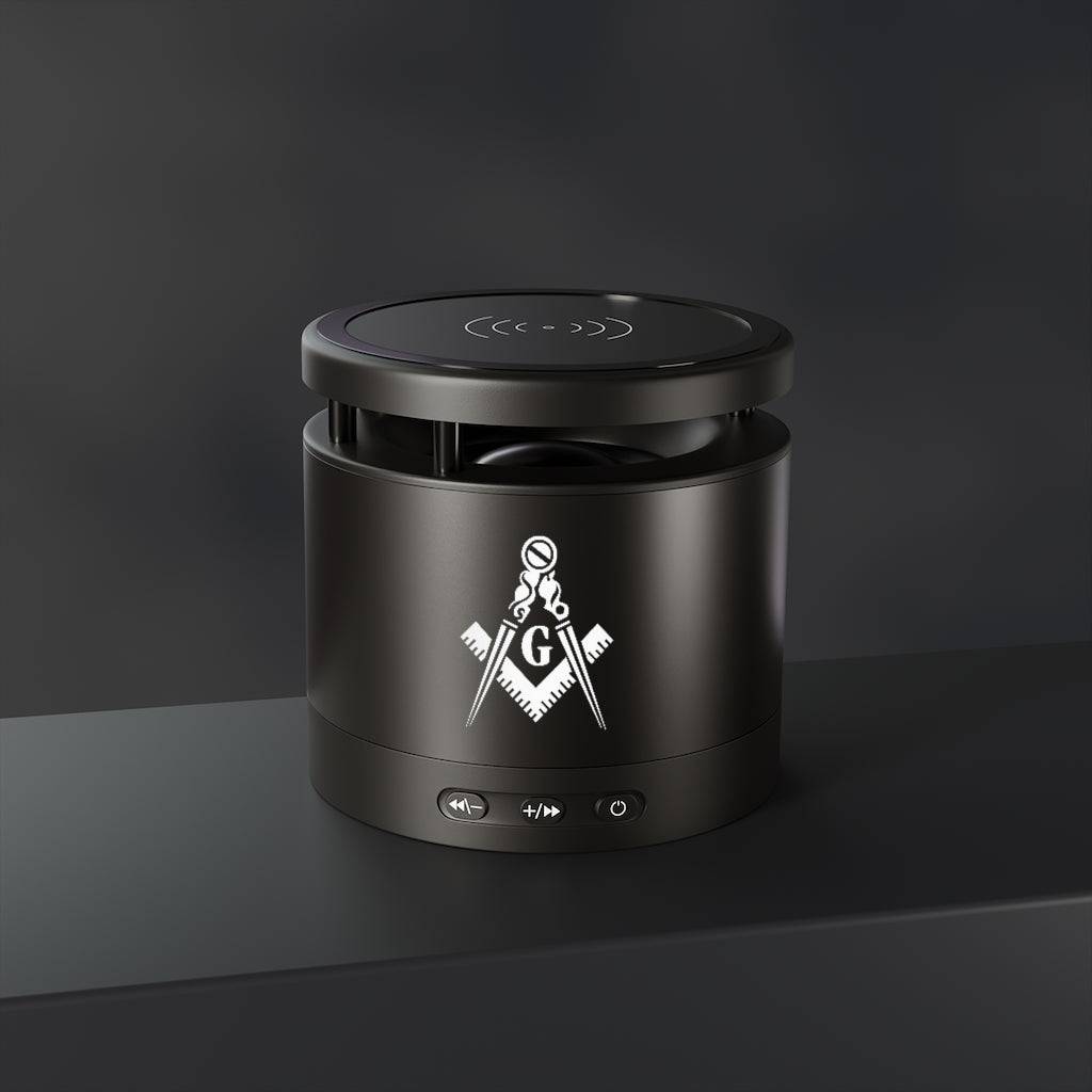 Master Mason Blue Lodge Speaker - Black with Square & Compass G - Bricks Masons