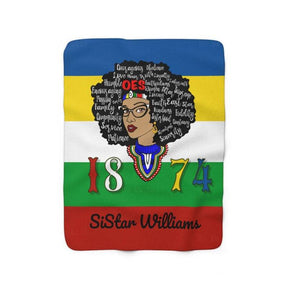 OES Blanket - HANDMADE Warm Soft Flannel - Bricks Masons