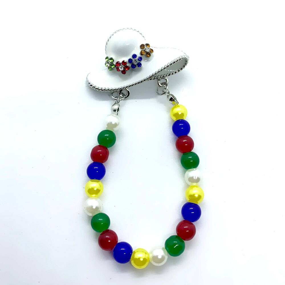 OES Lapel Pin - Handmade Enamel - Bricks Masons