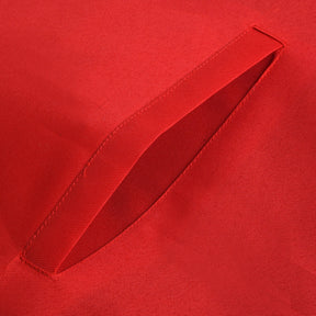 Past High Priest Royal Arch Chapter Apron - Red Velvet with Fringe Tassels - Bricks Masons