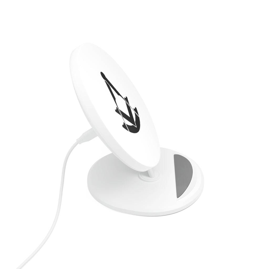Past Master Blue Lodge Wireless Charger - White - Bricks Masons