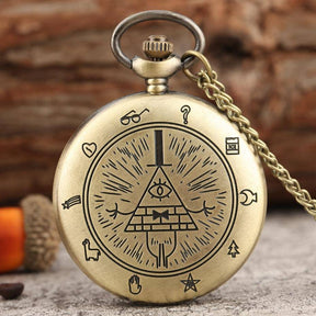 Eye Of Providence Pocket Watch - Bill Cipher Gravity Falls (3 available colors)