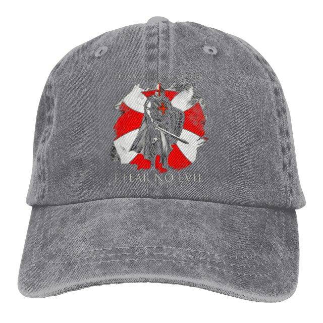 Knights Templar Commandery Baseball Cap - (I FEAR NO EVIL)