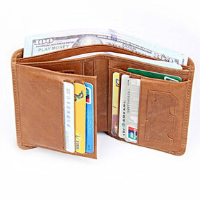 OES Wallet - Genuine leather & Credit Card Holder (Black/Brown/Coffee)