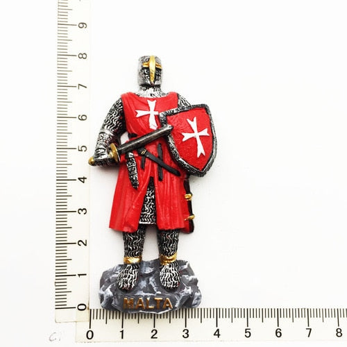 Knights Templar / Order Of Malta / Commandery Refrigerator Magnet - Various Colors - Bricks Masons