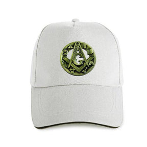 Master Mason Blue Lodge Baseball Cap - Square and Compass G Adjustable (12 colors)