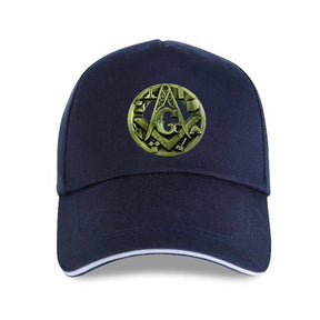 Master Mason Blue Lodge Baseball Cap - Square and Compass G Adjustable (12 colors)