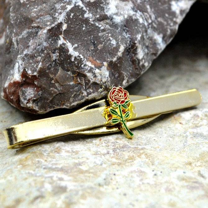 18th Degree Scottish Rite Tie Bar - AASR Knight Rose Croix