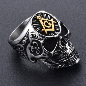 Widows Sons Ring - Gothic Skull