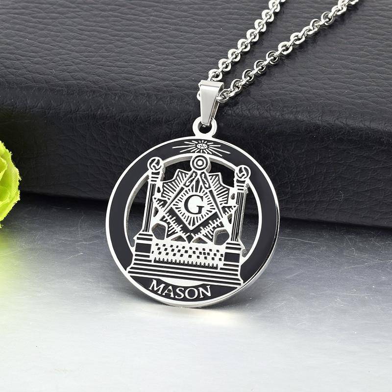 Master Mason Blue Lodge Necklace - Pillars Lodge